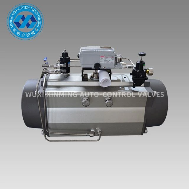 YTC Smart Valve Positionerli pnevmatik aktuator