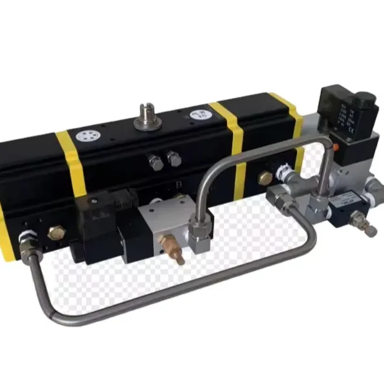 2 Way Ball Valve 3 Stage Pneumatic Actuator