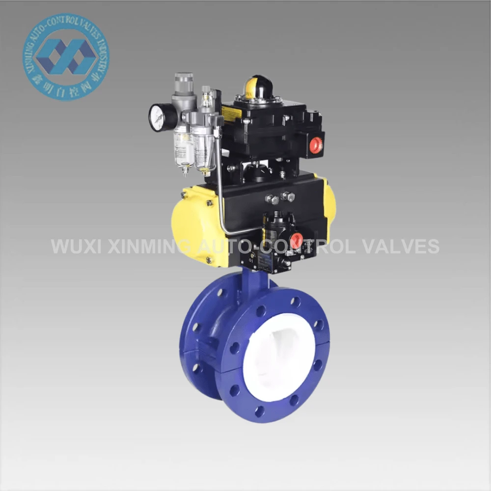 Yuqori ishlashi pvc kapalaki valfi
