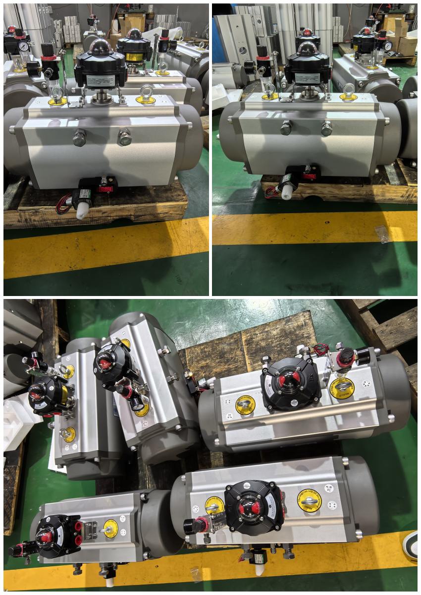 single acting actuator valve