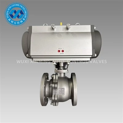 Pnevmatik aktuator metall{0}}to-metall gardish sharsimon valf